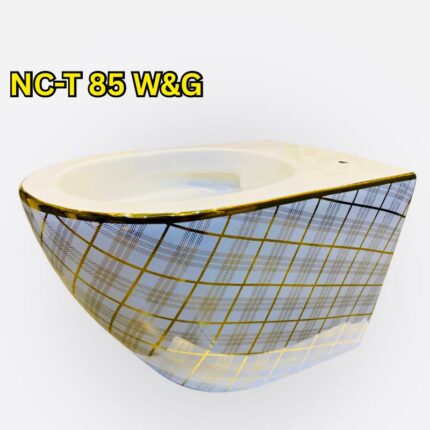 White n Gold (toilet) - NC-T85 W&G