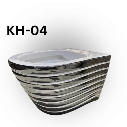 New design white silver punch (toilet) - KH-04