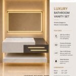 Luxury Bathroom Vanity Set | Elegance Meets Functionality