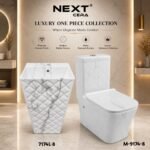 Luxury One Piece Collection (Toilet + Basin) by Next Cera