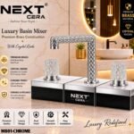 New Stylish Bathroom Tap Designed by Next Cera - Silver Color