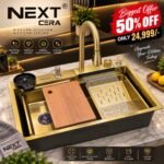 New Design Stainless Steel Golden Design by Next Cera